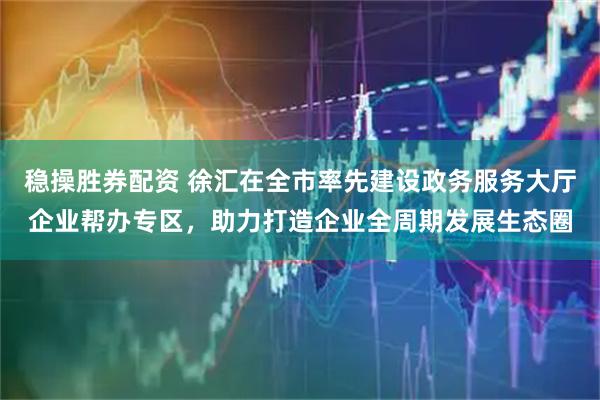 稳操胜券配资 徐汇在全市率先建设政务服务大厅企业帮办专区，助力打造企业全周期发展生态圈