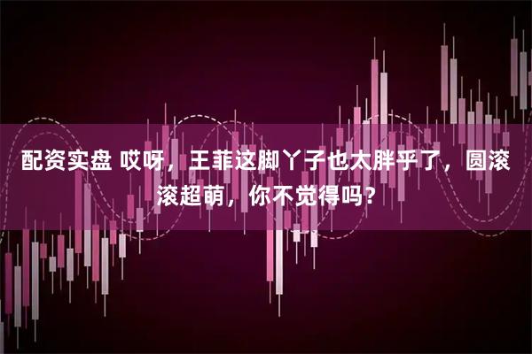 配资实盘 哎呀，王菲这脚丫子也太胖乎了，圆滚滚超萌，你不觉得吗？